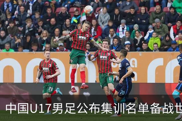 中国U17男足公布集训名单备战世界杯